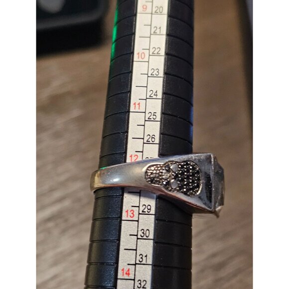 925 Sterling Silver Quartz Ring Size 12.5 - 10.51g - Picture 2 of 5